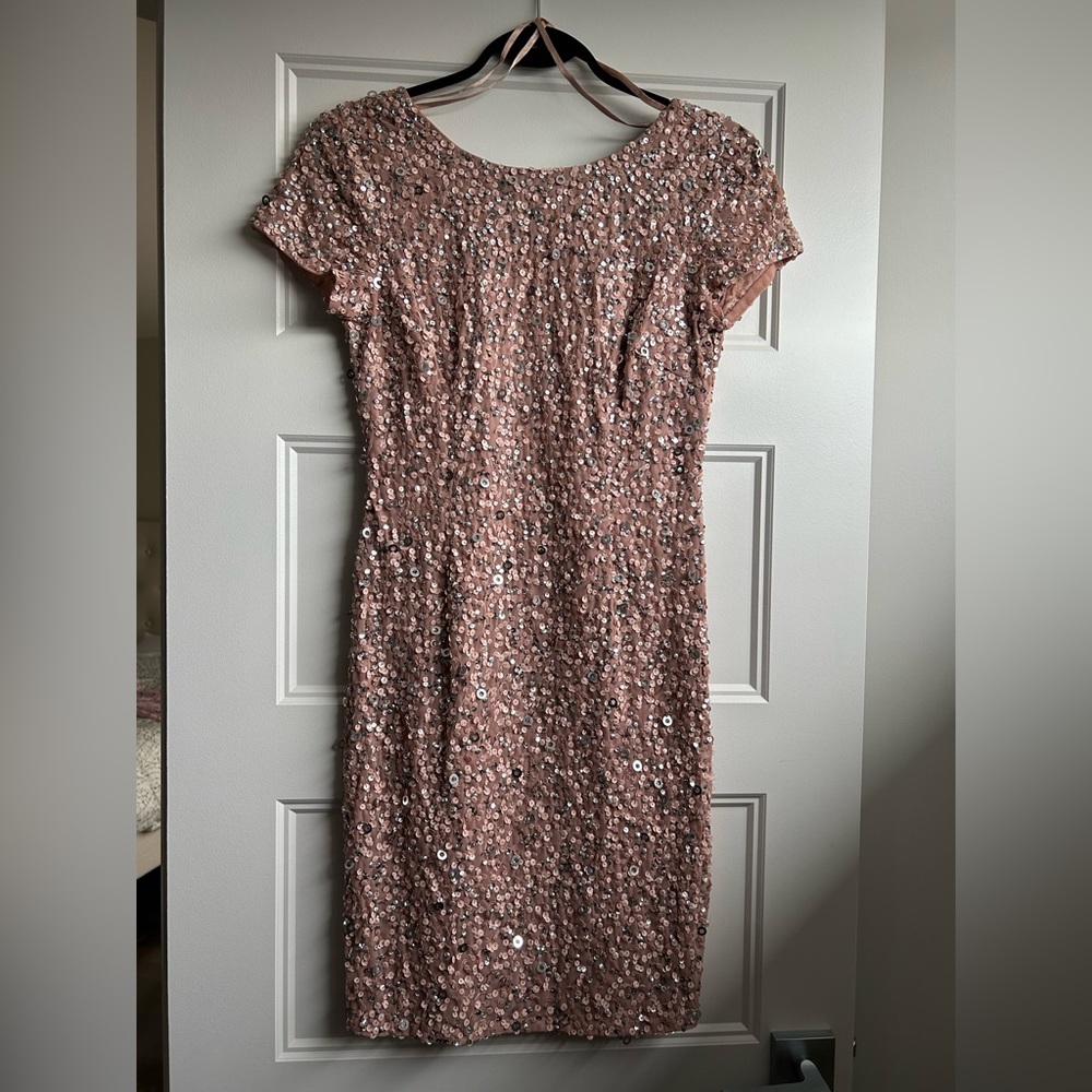 Adrianna Papell Sequined Dress